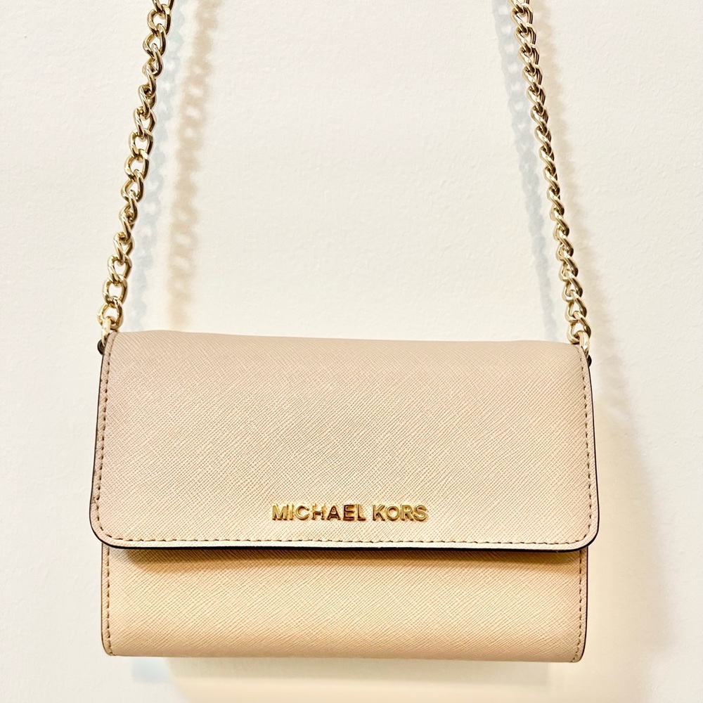 Michael Kors Nude Crossbody Purse